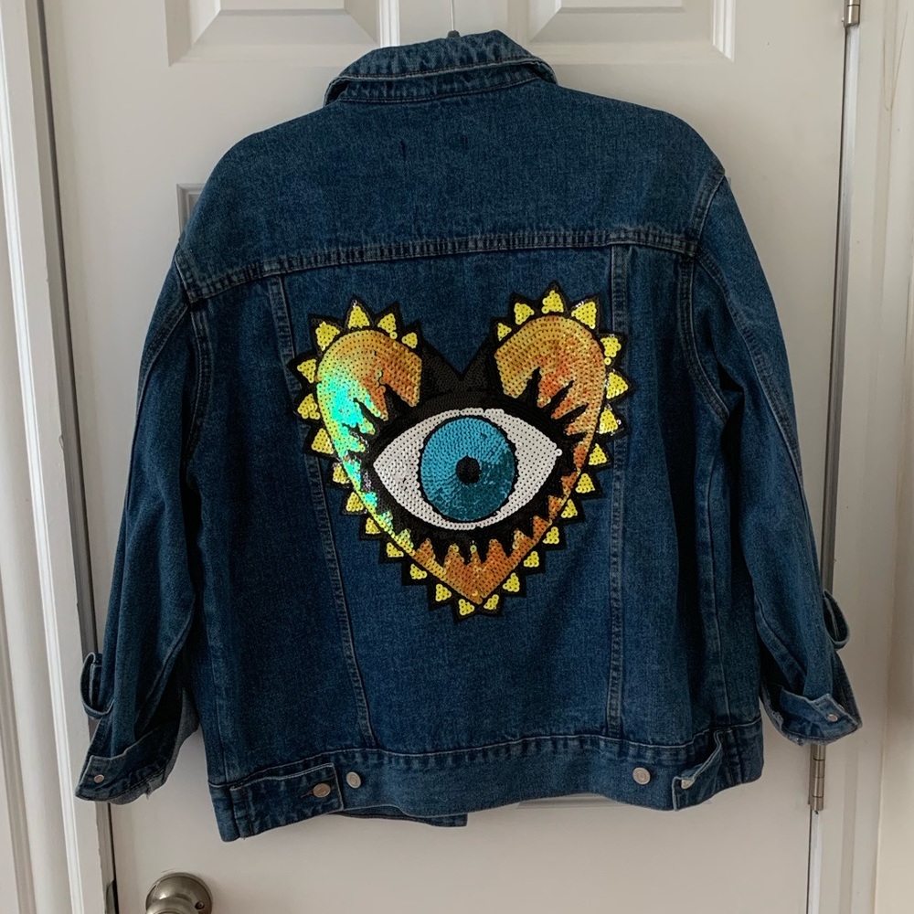 Evil Eye Denim Jacket